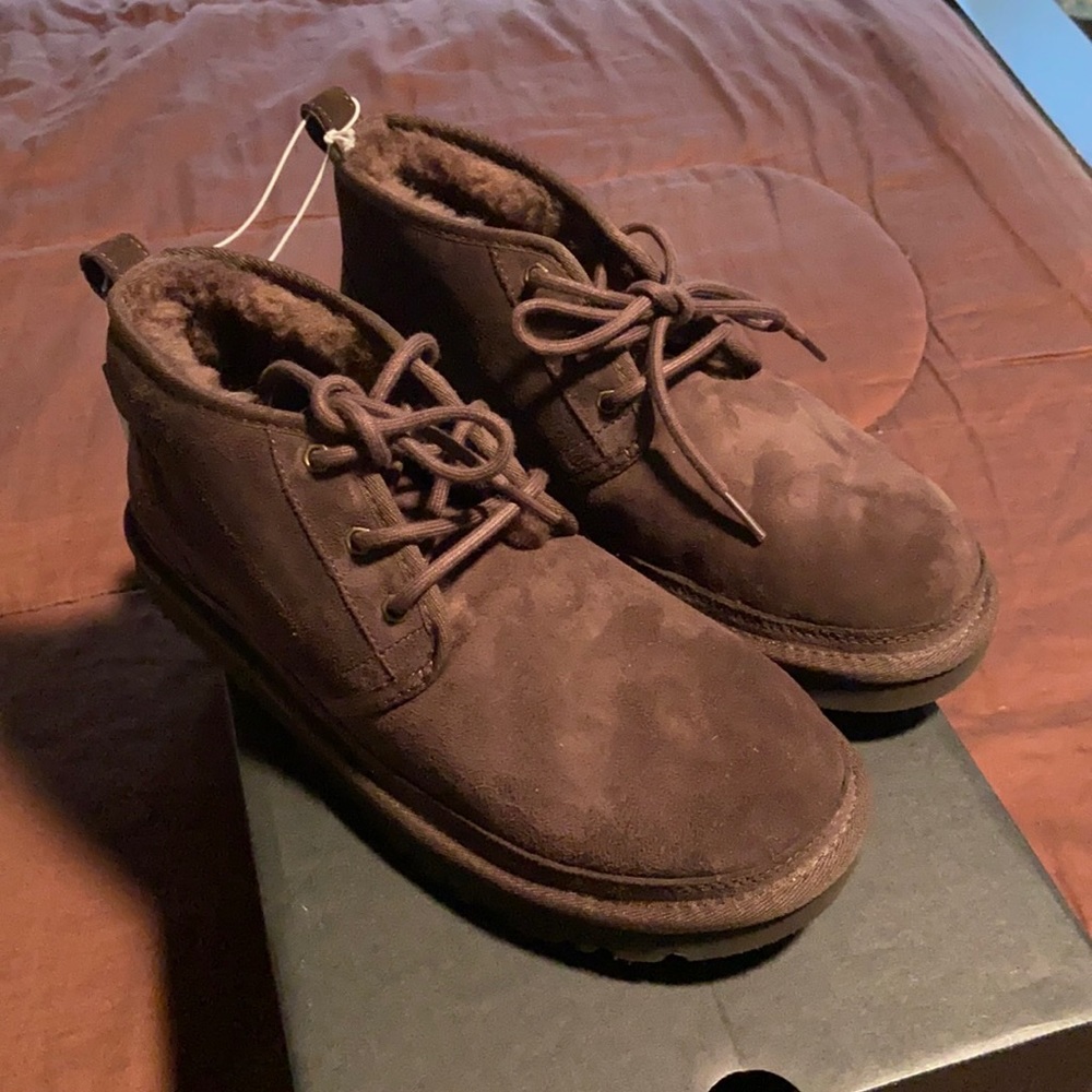 PERFECT FOR CHRISTMAS GIFT!   Men’s Laced Boots by UGG Brand.  NWOT!